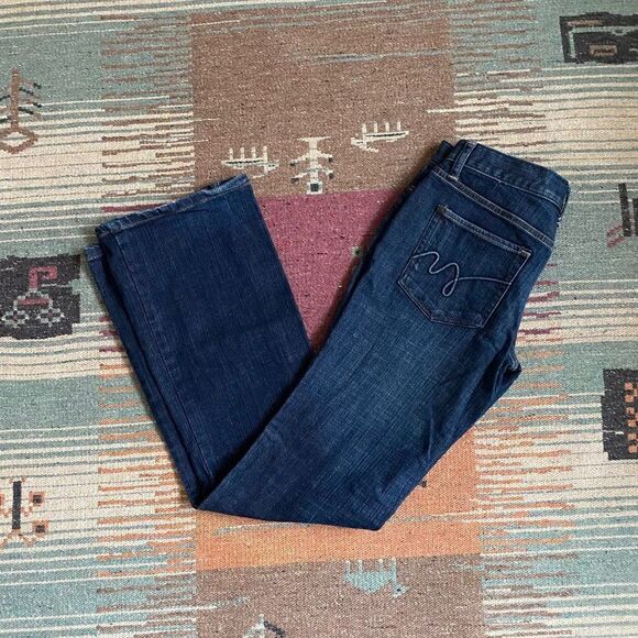 Mossimo Premium Boot Cut Dark Denim Jeans SZ 2 - Picture 10 of 12